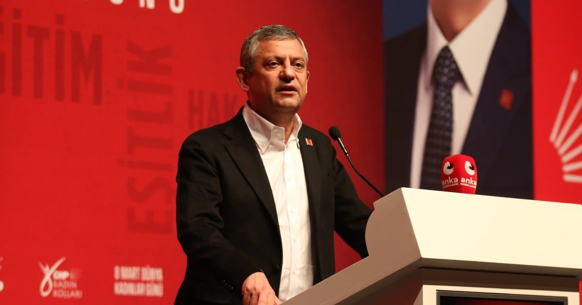 CHP lideri Özel'den 18 Mart mesajı