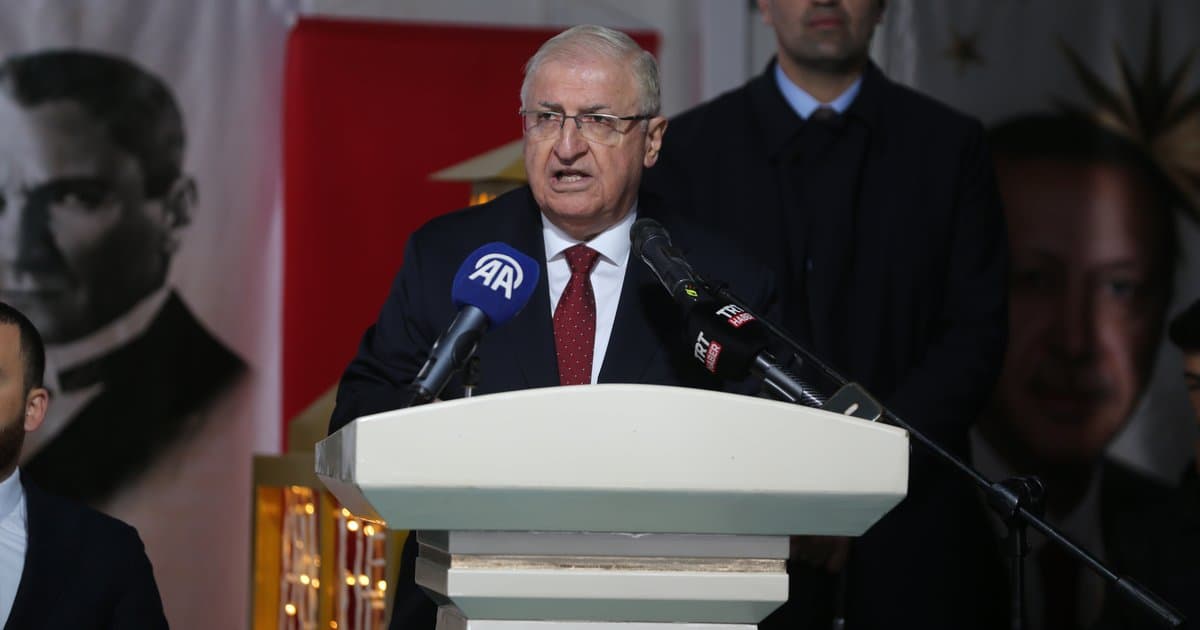 Bakan Güler: Türkiye saldırıların durmasını savunan bir tutum içindedir