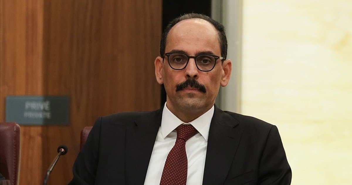 MİT Başkanı Kalın'dan Hamas heyetiyle görüşme