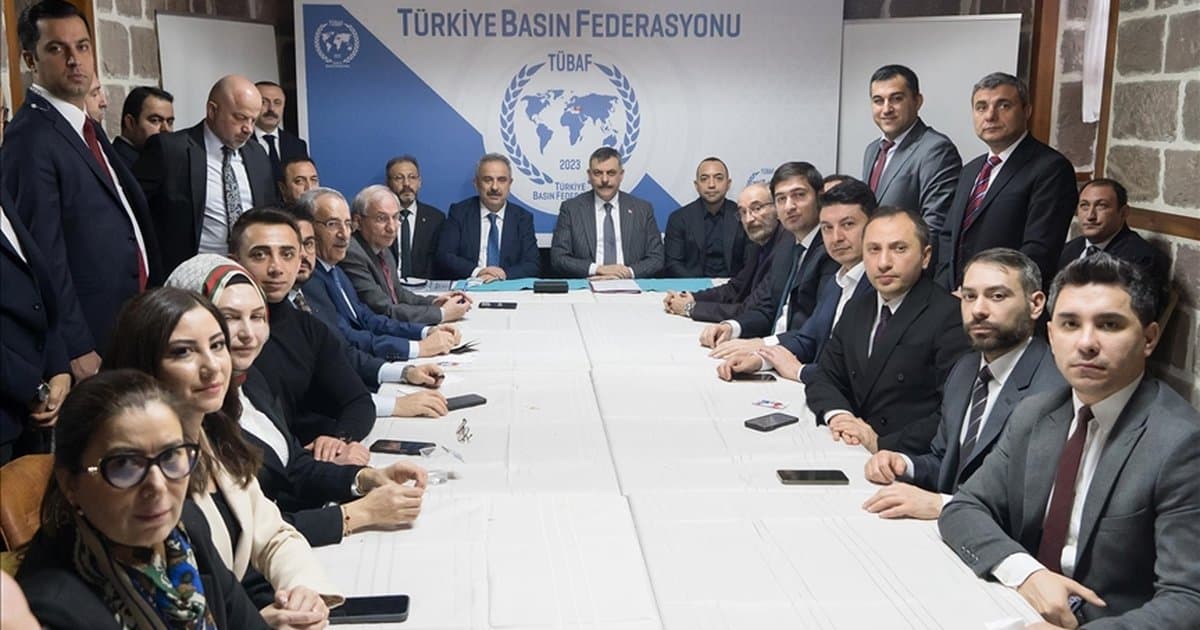 İçişleri Bakanı Çiftçi, basın mensuplarıyla buluştu