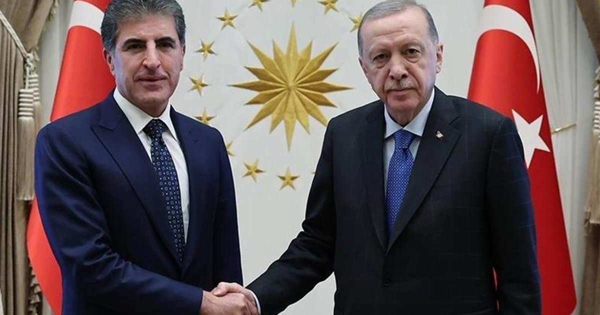 Erdoğan'dan Neçirvan Barzani'ye telefon görüşmesi