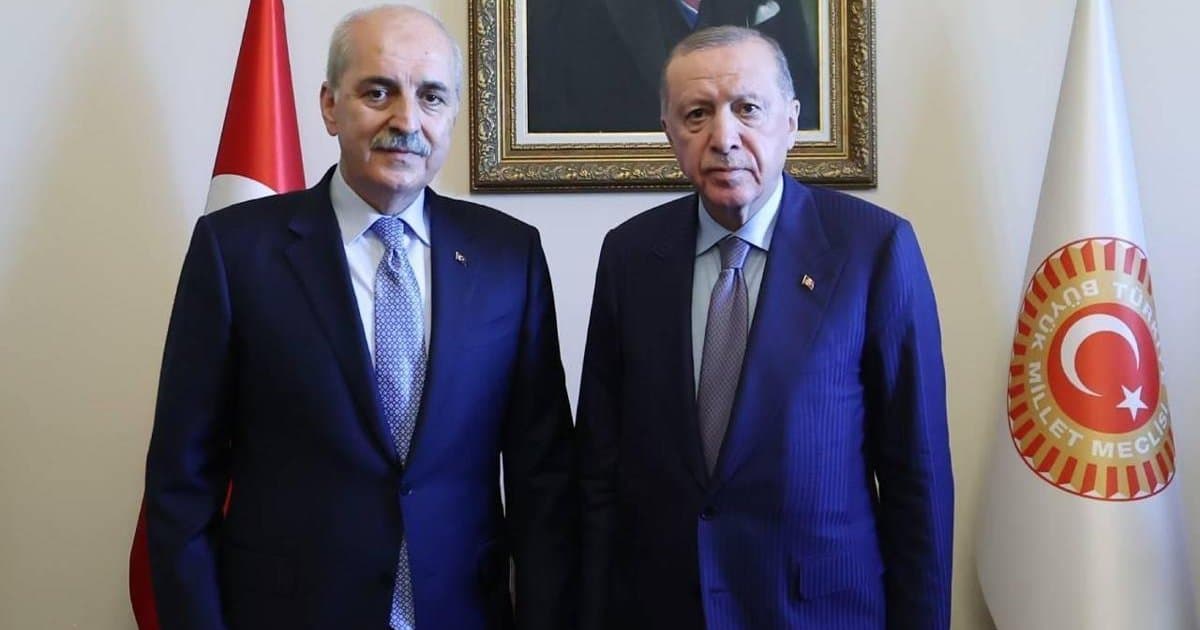 Cumhurbaşkanı Erdoğan, Kurtulmuş ile görüştü