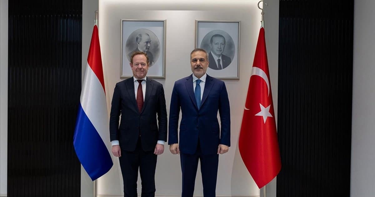 Dışişleri Bakanı Fidan, Hollanda Adalet ve Güvenlik Bakanı ile görüştü