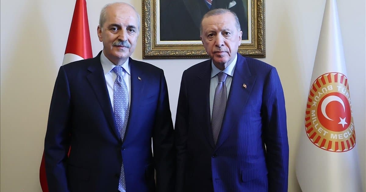 Erdoğan, Kurtulmuş ile görüşüyor: Meclis'te önemli zirve