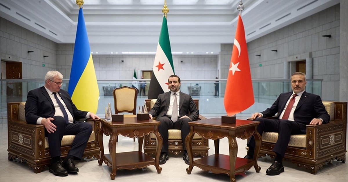 Bakan Fidan Şam'da Suriye ve Ukrayna liderleriyle görüştü