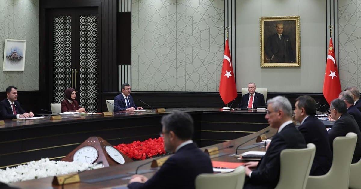 Kabine Toplantısı Orta Doğu Gündemiyle Bugün