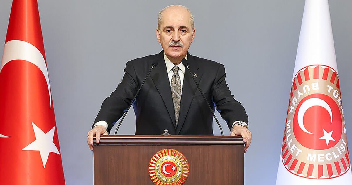 TBMM Başkanı Kurtulmuş'tan Anadolu Ajansı'na övgü