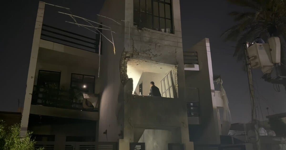 Bağdat'ta İHA'nın eve düşmesi sonucu 2 kişi öldü