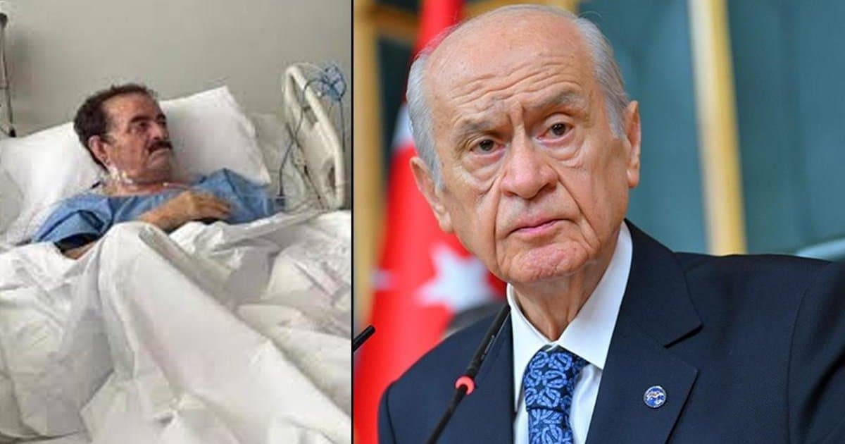Devlet Bahçeli'den İbrahim Tatlıses'e Geçmiş Olsun Telefonu