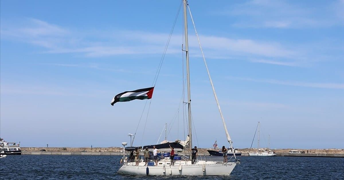 Küresel Sumud Filosu Gazze'ye doğru yola çıkıyor