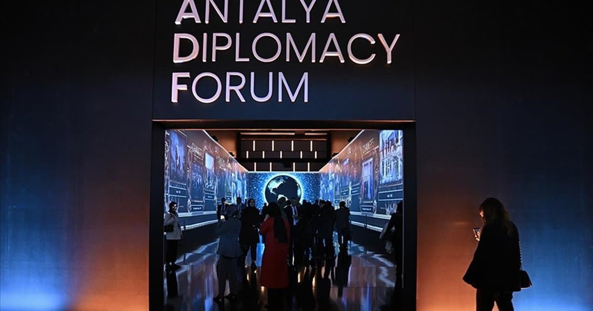 Antalya Diplomasi Forumu 17 Nisan'da başlıyor