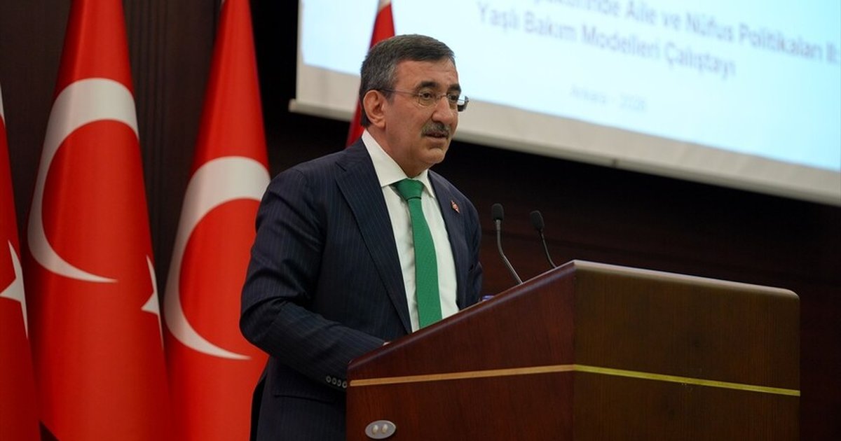 Cumhurbaşkanı Yardımcısı Yılmaz'dan Evde Bakım Yardımı Açıklaması