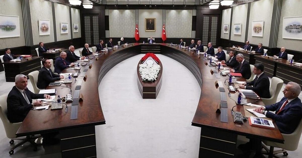 Cumhurbaşkanlığı Kabinesi Toplandı