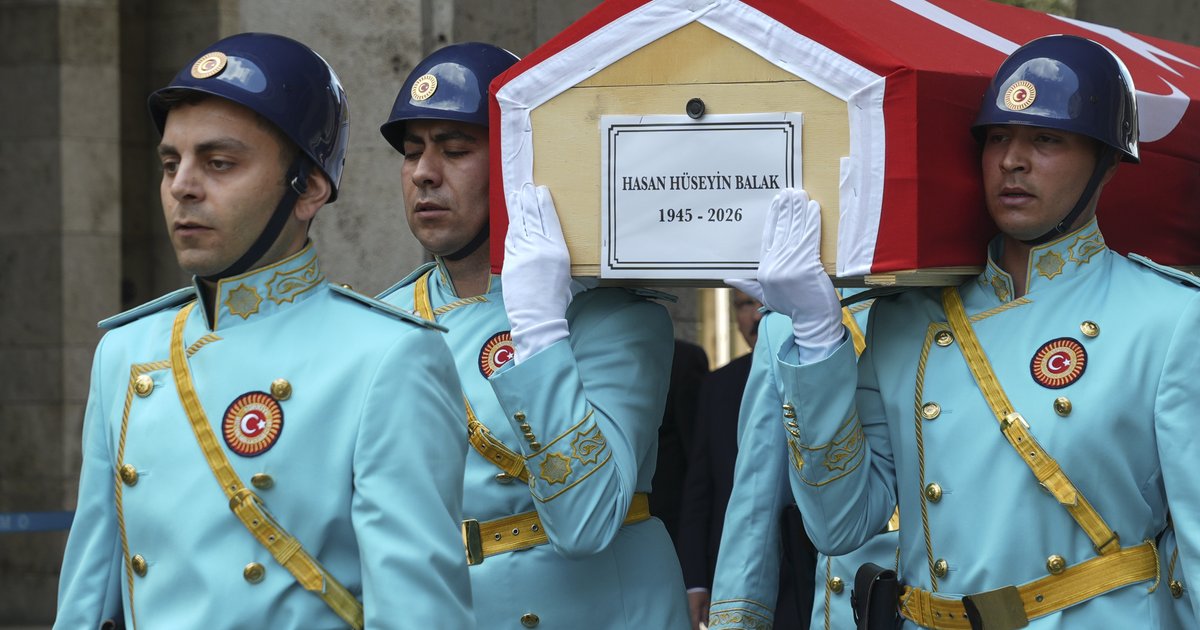 Hasan Hüseyin Balak için Meclis'te cenaze töreni