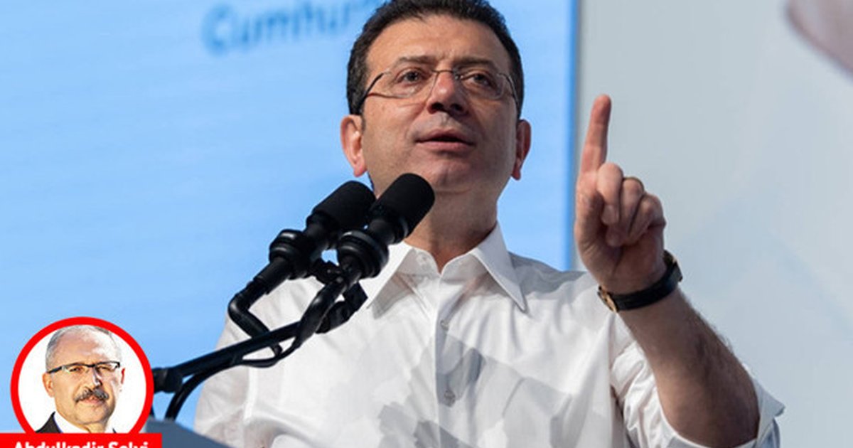 Ekrem İmamoğlu Yeni Partinin Resmini Çizdi