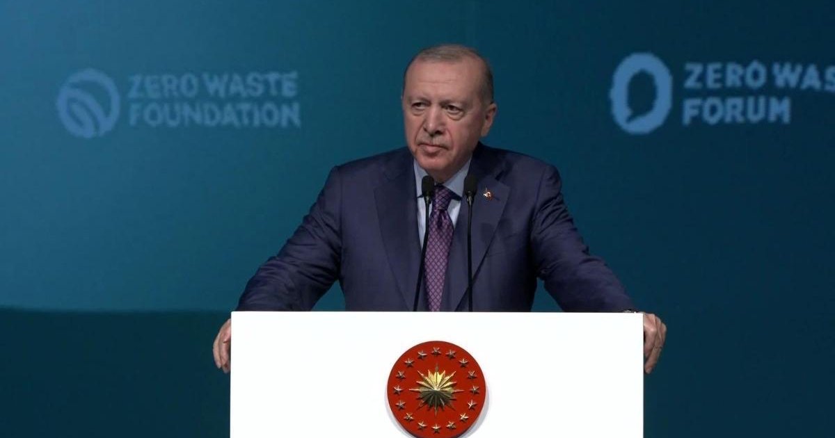 Cumhurbaşkanı Erdoğan'dan Sıfır Atık Forumu'nda önemli açıklamalar