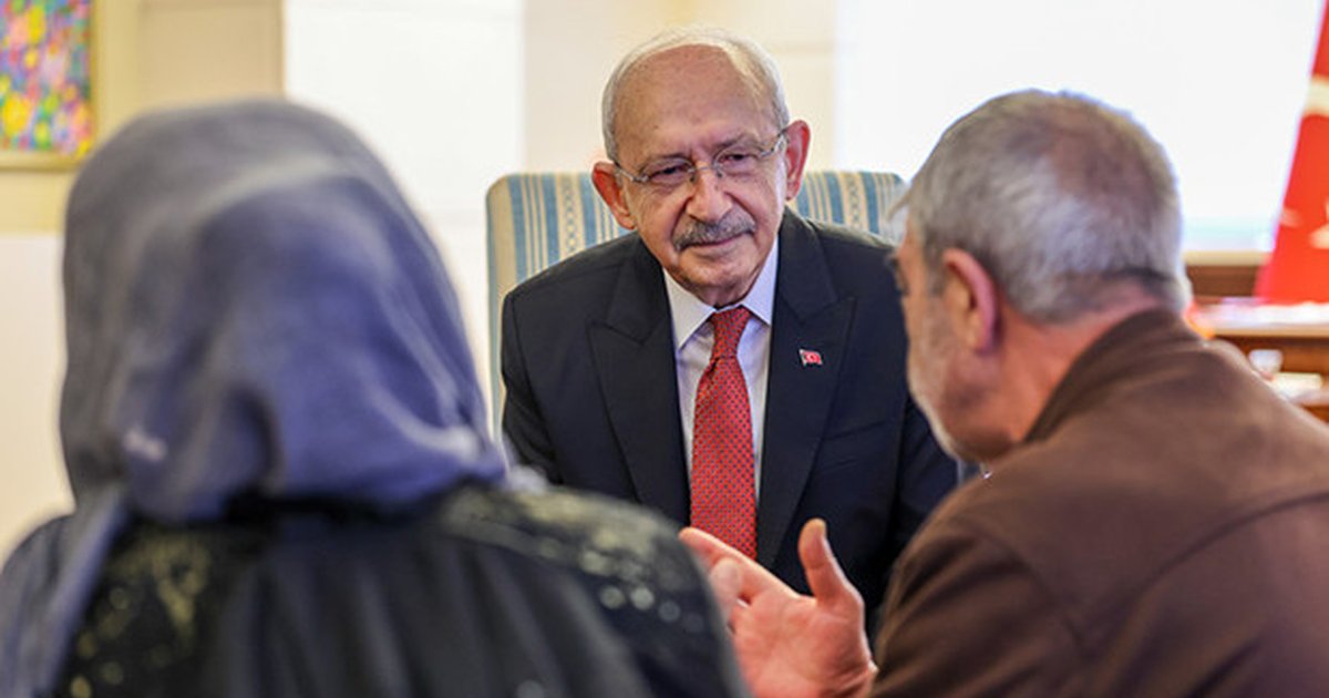 Kılıçdaroğlu, Kolukısa çiftini makamında kabul etti