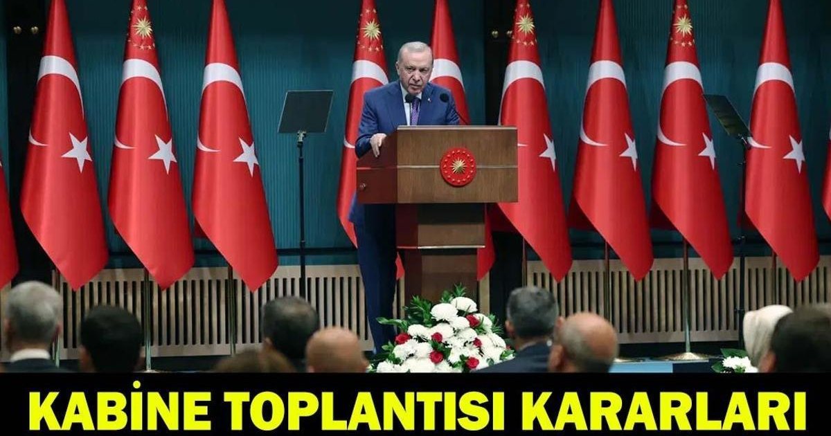Kabine Toplantısı 15 Haziran 2026: Gündem ve Kararlar