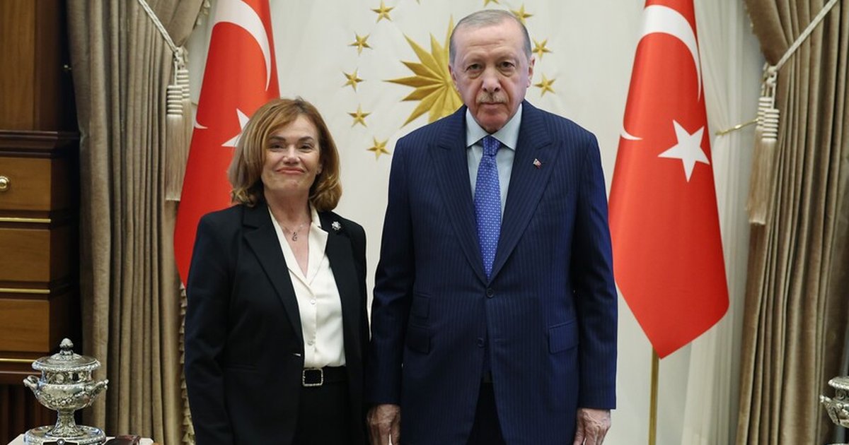 Cumhurbaşkanı Erdoğan, Huertas'ı kabul etti