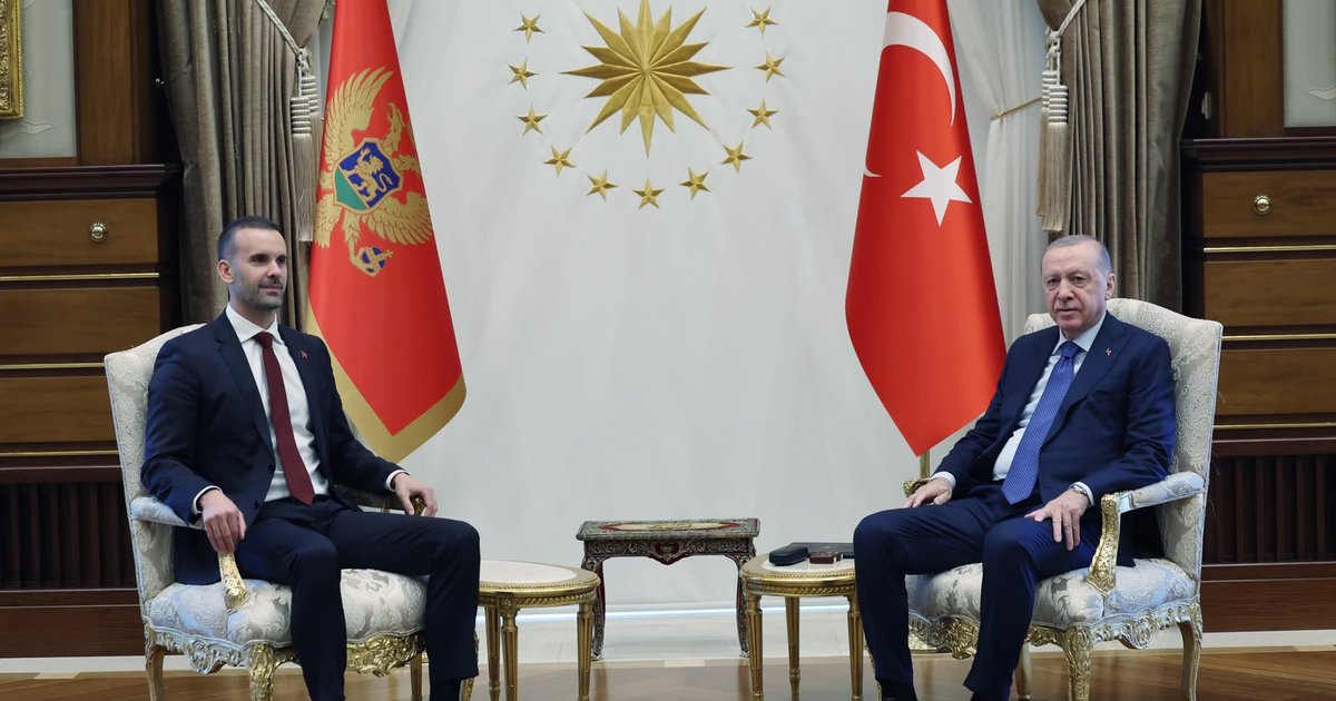 Cumhurbaşkanı Erdoğan, Karadağ Başbakanı ile görüştü