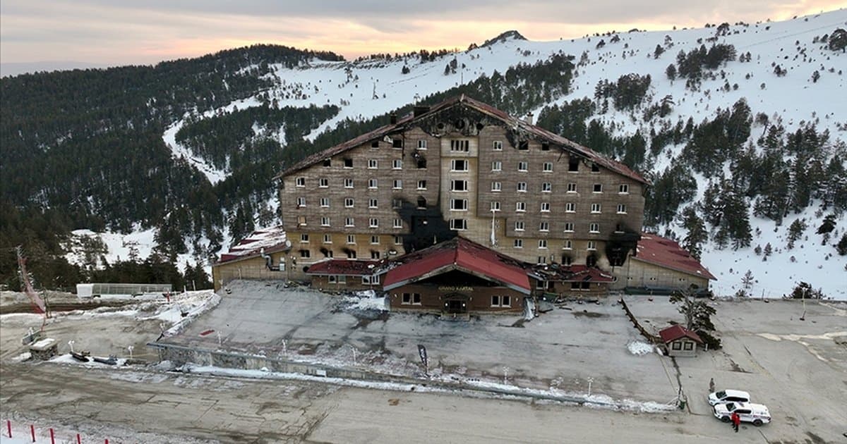 Bolu Grand Kartal Otel yangını davası istinafa taşındı