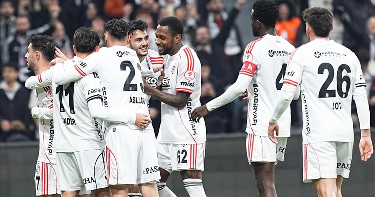 Beşiktaş Ziraat Türkiye Kupası'nda çeyrek finalde