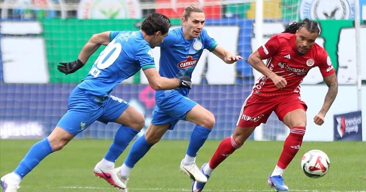 Çaykur Rizespor Antalyaspor'u 1-0 yendi