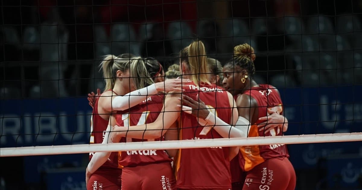 Galatasaray Voleybol Takımı CEV Kupası'nda finale yükseldi