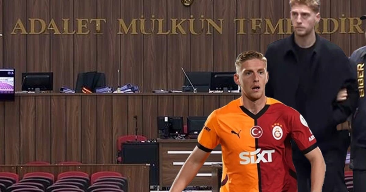 Galatasaraylı Metehan Baltacı hakim karşısında