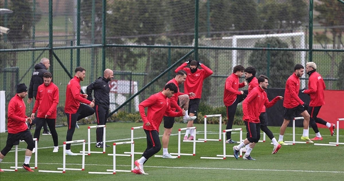 A Milli Futbol Takımı Kosova maçı hazırlıklarını sürdürdü