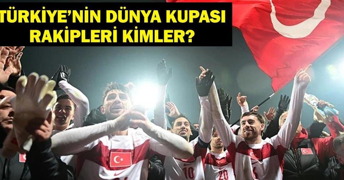 2026 FIFA Dünya Kupası'nda Türkiye'nin Rakipleri