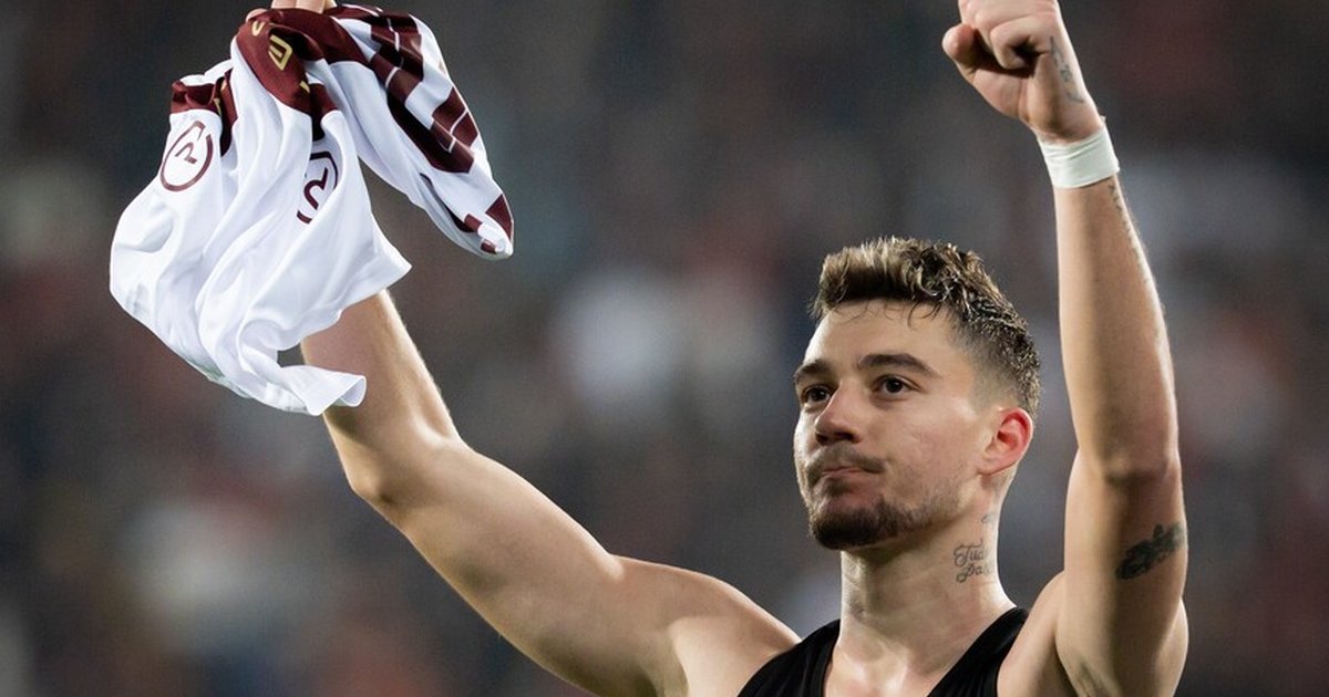 Ernest Muçi Trabzonspor'a galibiyet golü attı
