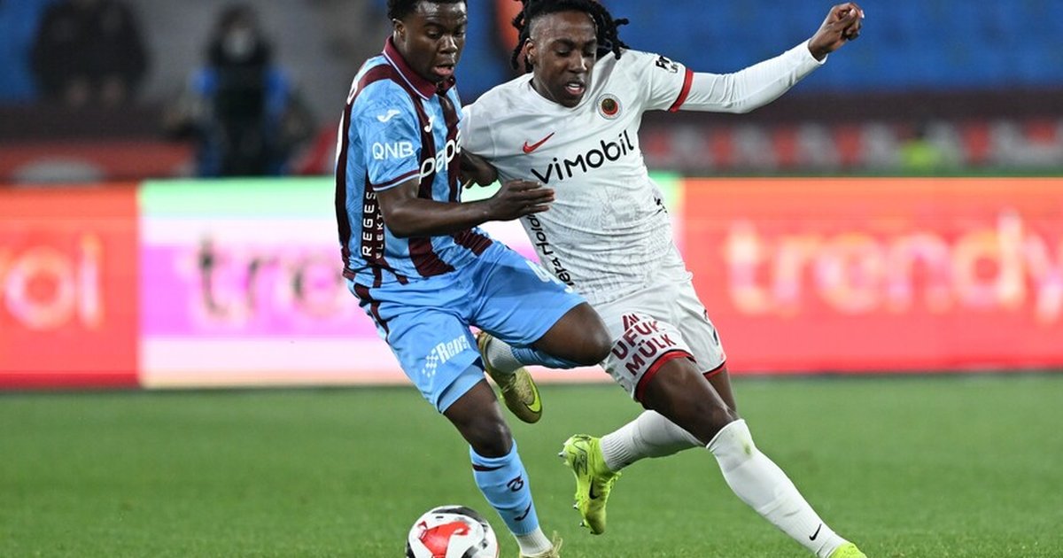 Gençlerbirliği Trabzonspor'u deplasmanda 3-0 yendi