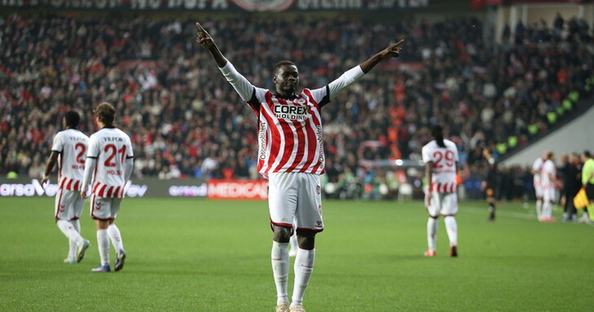 Marius Mouandilmadji Samsunspor'da başarılı sezon geçirdi