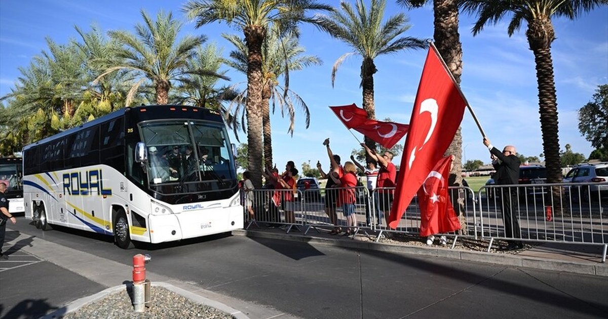 A Milli Futbol Takımı ABD'ye geldi