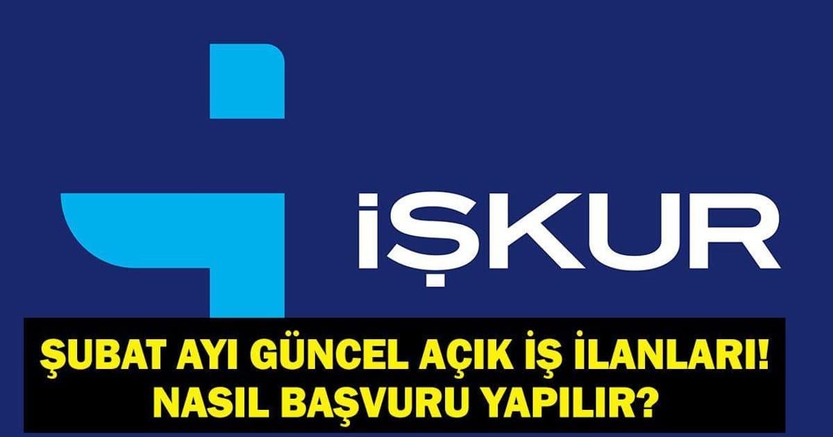 İŞKUR'dan 81 İlde 71.365 Kişilik İş Alımı