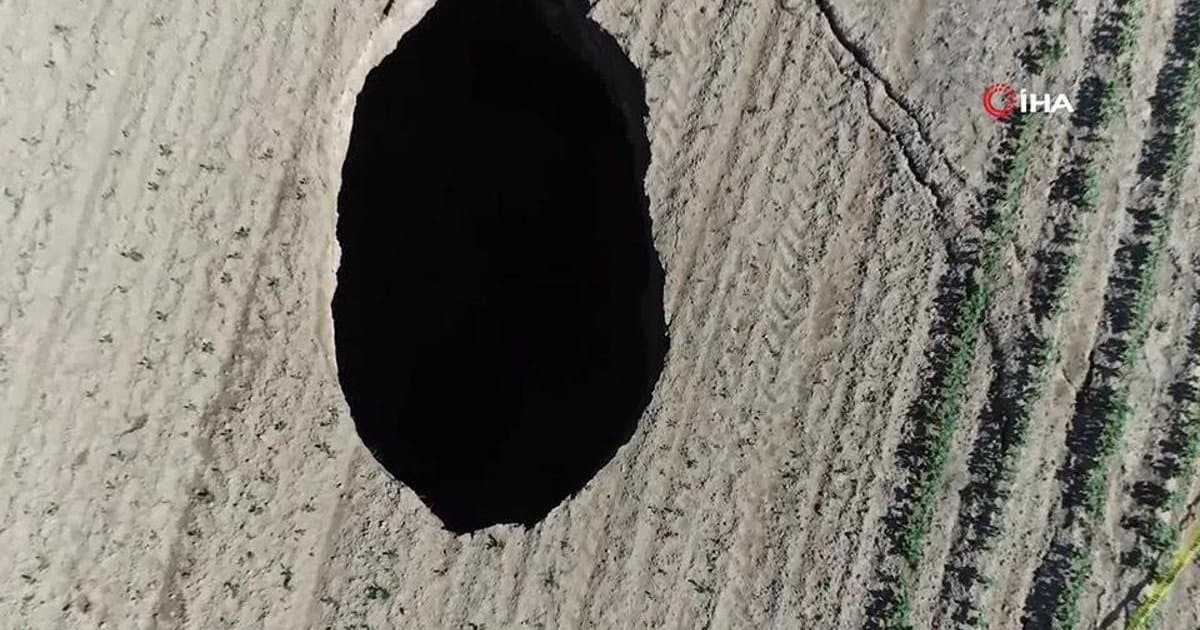 Aksaray'da obruk alarmı: 90'a yakın obruk oluştu