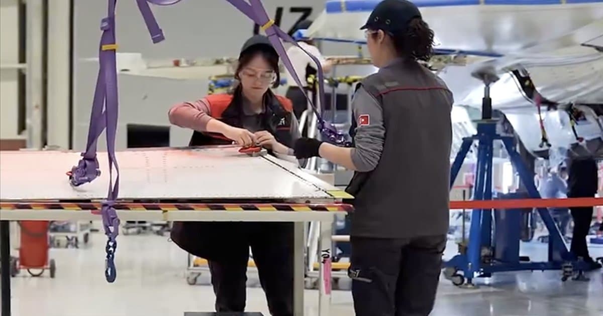 Türk kadınından Milli Muharip Uçak KAAN'a katkı