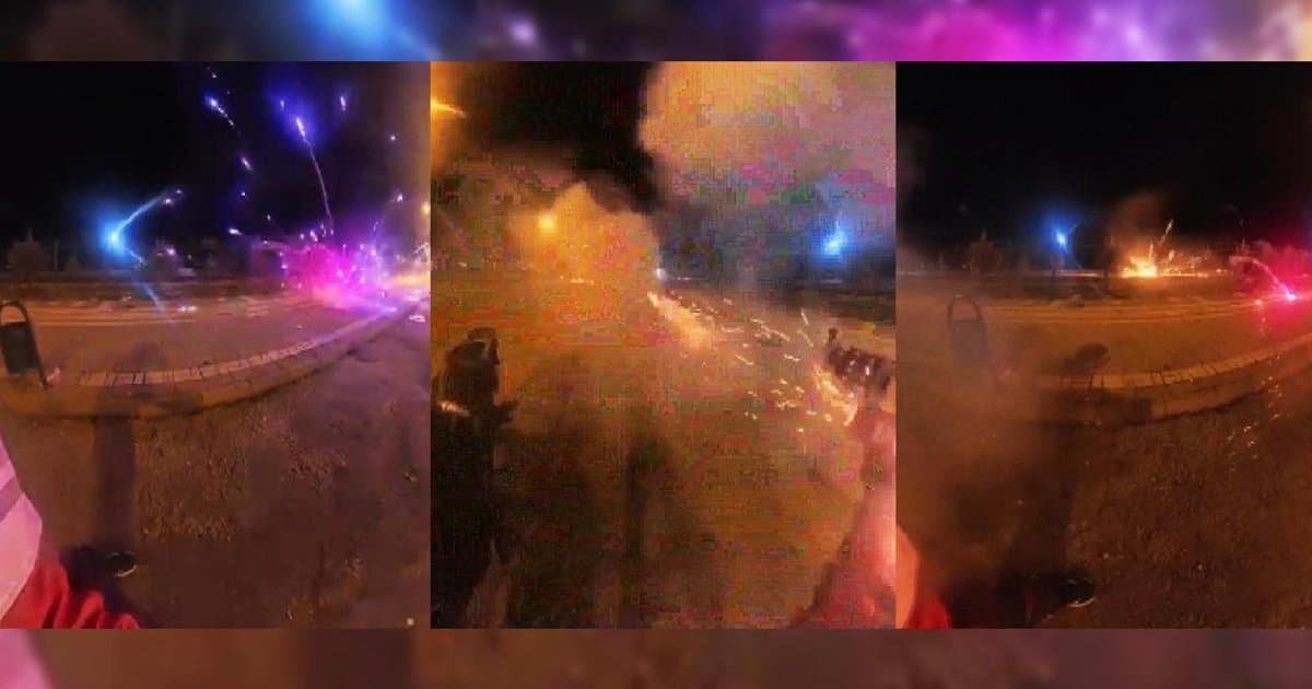 Diyarbakır'da havai fişek paniği