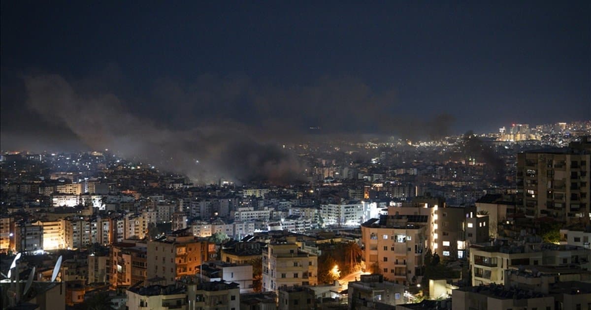 İsrail ordusu Beyrut'a hava saldırısı düzenledi