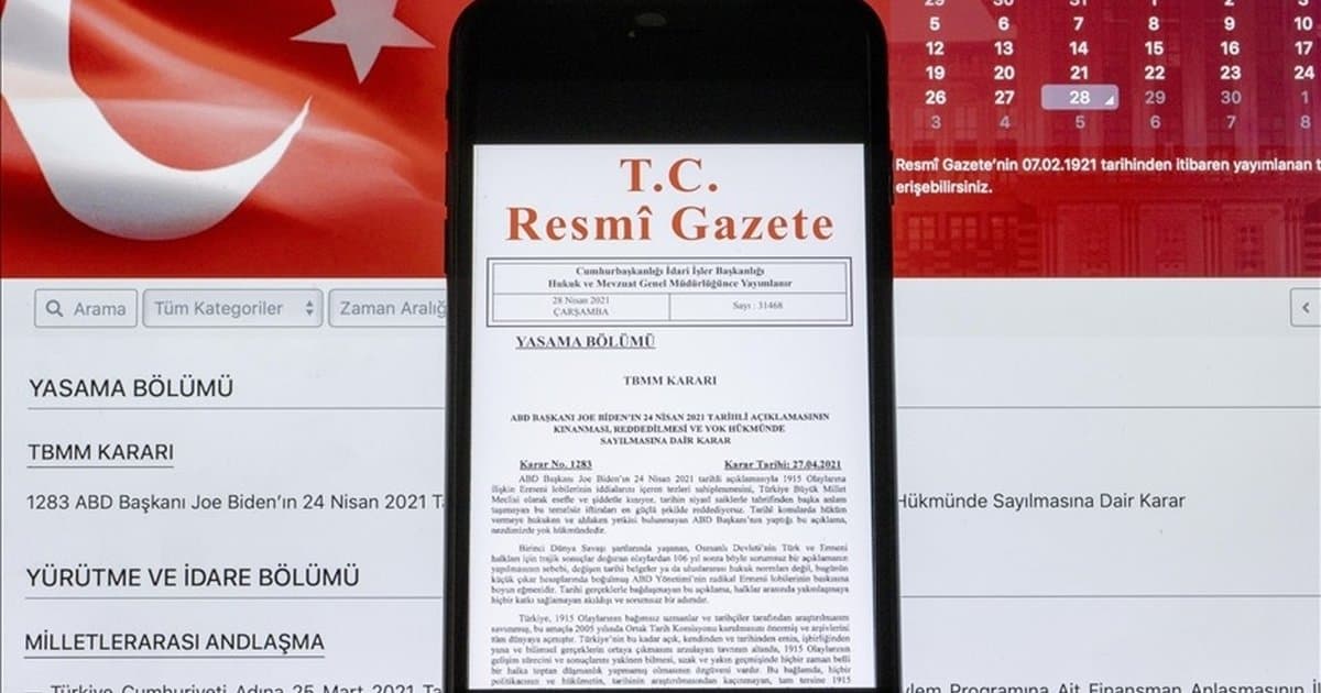 Resmi Gazete'de bugün (17 Mart 2026)