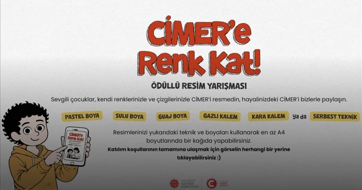 CİMER'e Renk Kat resim yarışması başvuruları devam ediyor