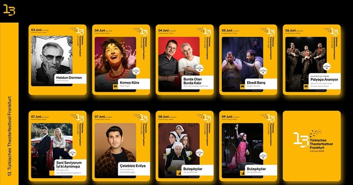 13. Frankfurt Türk Tiyatro Festivali Haldun Dormen anısına düzenlenecek