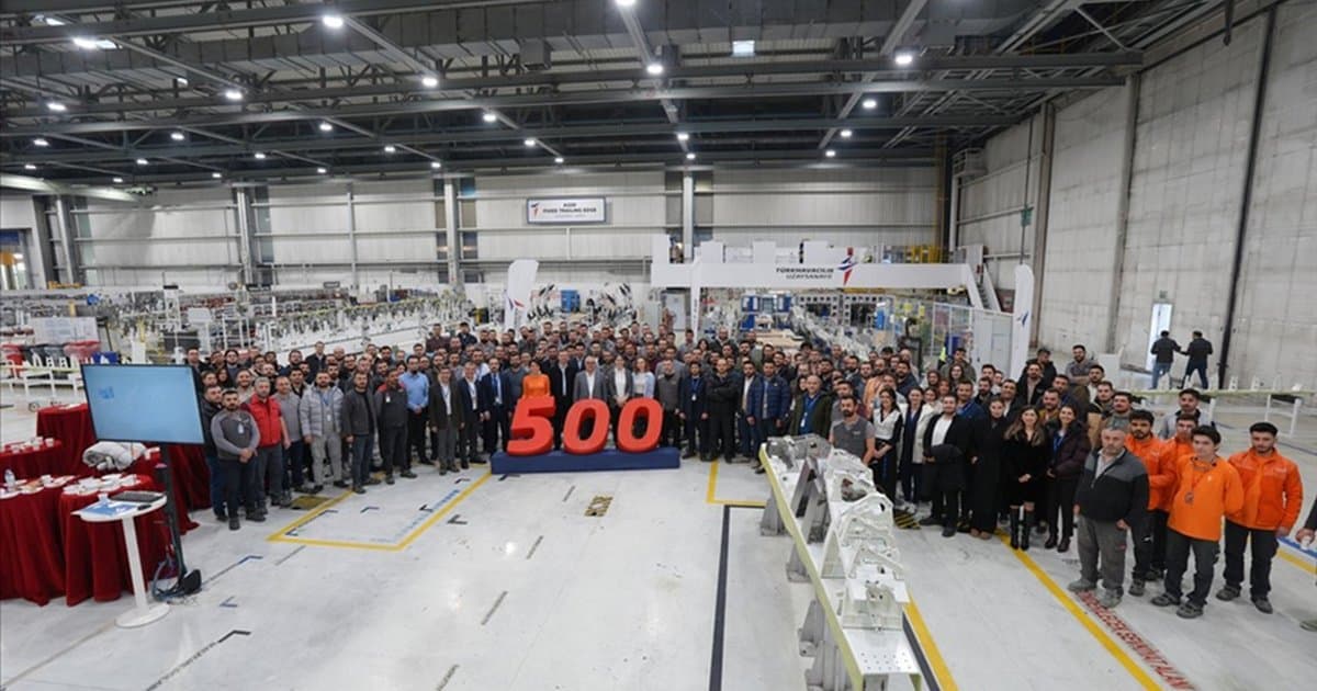 TUSAŞ, A220 programında 500'üncü FTE komponentini teslim etti