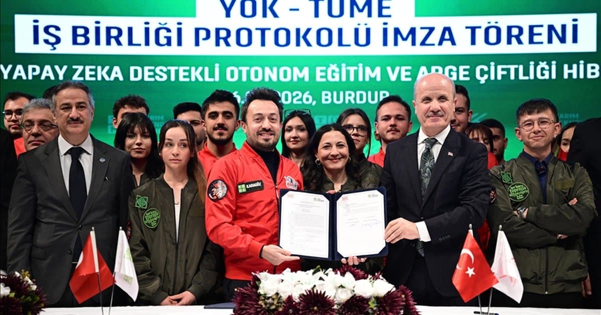 YÖK ve TÜME'den Yapay Zeka Destekli Otonom Çiftlik İşbirliği