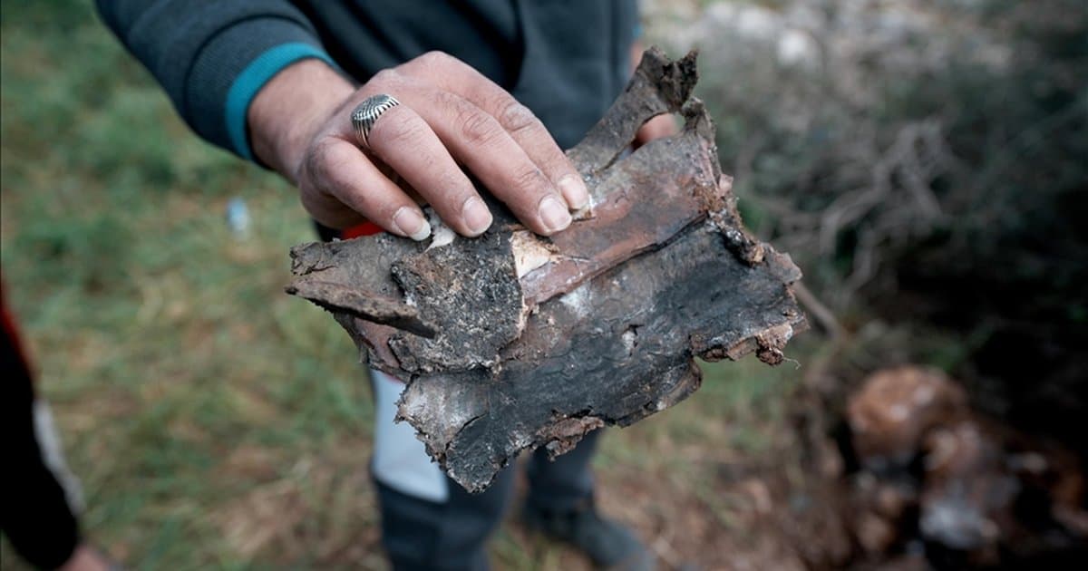İran'ın İsrail'e fırlattığı füzelerden 39 şarapnel parçası Batı Şeria'ya düştü