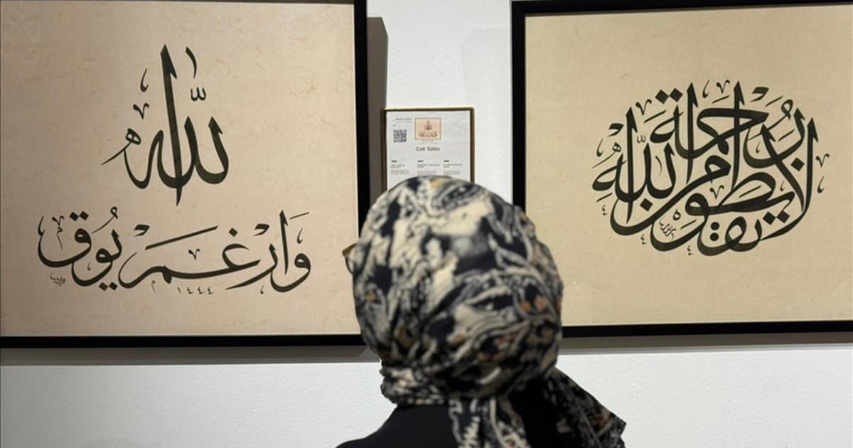 Viyana'da 'Ruha Şifa Hüsn-ü Hat Sergisi' açıldı