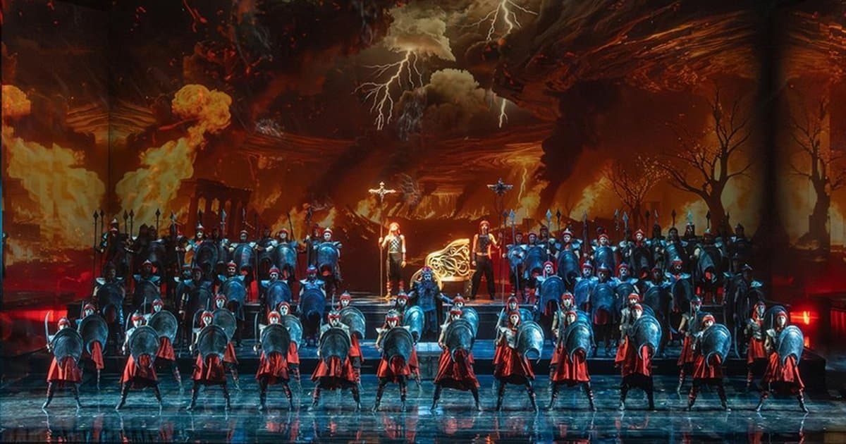 Edusa operasının prömiyeri AKM'de yapıldı