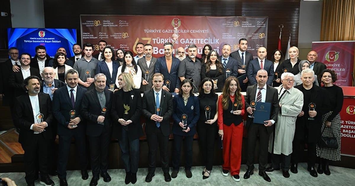 Türkiye Gazetecilik Başarı Ödülleri sahiplerini buldu