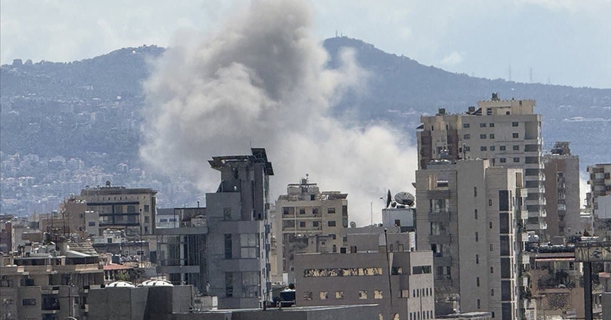 Lübnan'da İsrail saldırılarında ölü sayısı 1318'e çıktı